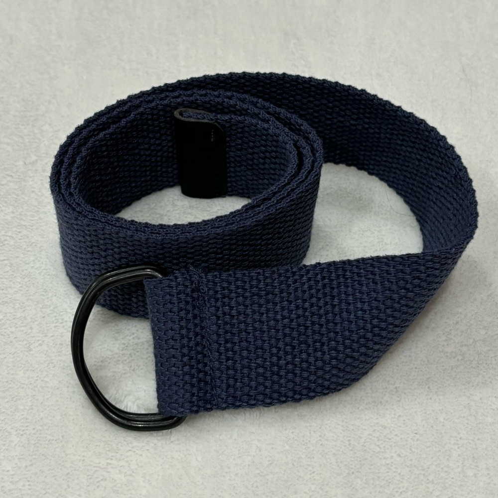 U.S. POLO ASSN. Boy’s Blue Fabric Belt - one-size (32.5 in)